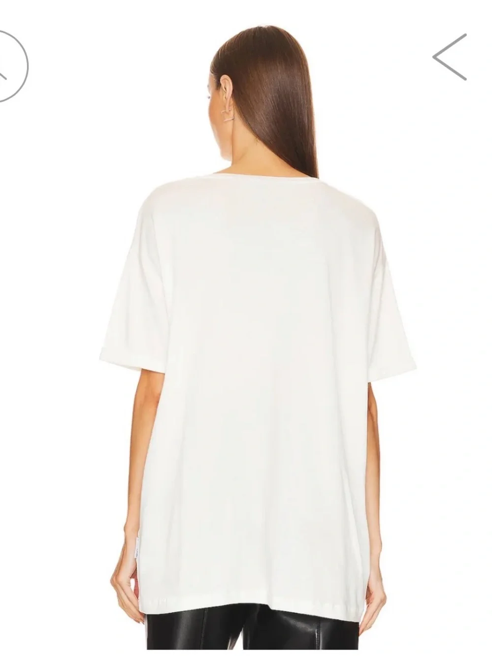 Little Miss Weekend Trip - Oversized Tee - White